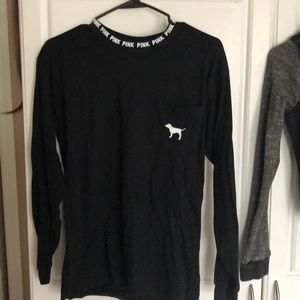 Pink long sleeve t-shirt